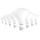Sunco Lighting Sunco 8 Pack BR40 LED Flood Light Bulb, E26, 17W=100W, 2700K Soft White