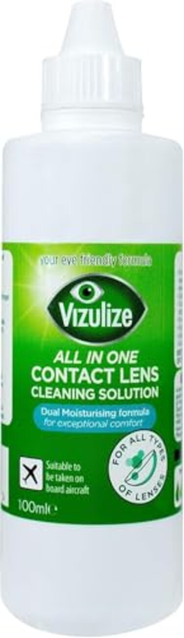 Vizulize All In One Contact Lens Solution Travel Pack 100ml