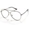 Cyxus Aviator Glasses Stylish Blue Light Blocking Eyeglasses Computer Eyewear Anti Eyestrain Metal Frame T08