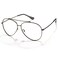Cyxus Aviator Glasses Stylish Blue Light Blocking Eyeglasses Computer Eyewear Anti Eyestrain Metal Frame T08