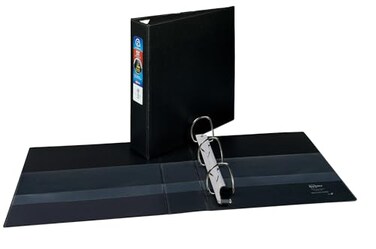 Avery Heavy-Duty 3 Ring Binder, 2" EZD Rings, 1 Black Binder