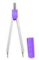 Elite Medical Instruments EMI Basix EKG ECG Caliper EKG-101-V, Violet