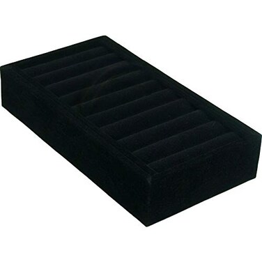 FindingKing Black Cuff Bangle Bracelet Watch Insert Display Tray