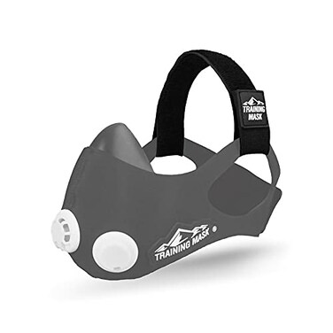 TRAININGMASK 2.0 Extender Strap Only, Adjustable Breathing Band ,Black