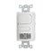 Hubbell AD2000W1 Adaptive Dual Technology Wall Switch with 1 Relay1000 sq. ft. Coverage, White