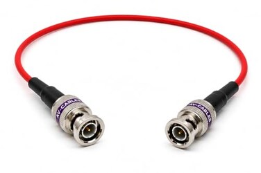 AV-Cables 12G-SDI BNC to BNC Cable, 4855R,3ft, Red