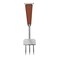 Barfly Ice Pick Chipper, Stainless/Wood