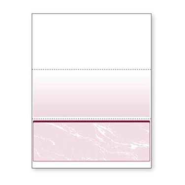 DocuGard Standard Burdy Marble Bottom High Security Check Paper - QuickBooksLaser/Inkjet Printer Compatible - 11 Security Features - 500 Blank Business Checks ,04519