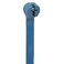 ThomasBetts TY524M-NDT Ty-Rap 5" Nylon 6.6 Compound, Detectable Cable Tie with Stainless Steel Locking Device ,Pack of 100, Bright Blue