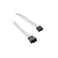 CableMod ModFlex Sleeved 4-pin Fan Cable Extension ,White, 90cm