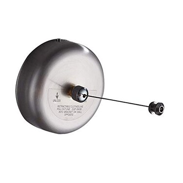 BESy Retractable Clothesline Indoor Laundry Line Clothes Washing Shower