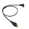 Seadream Angled Micro HDMI to Standard HDMI Cable 1.64FT 90 Degree Right Angle Micro HDMI Male to HDMI Male Cable Connector,1pcs Right Angled