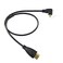 Seadream Angled Micro HDMI to Standard HDMI Cable 1.64FT 90 Degree Right Angle Micro HDMI Male to HDMI Male Cable Connector,1pcs Right Angled