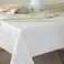Benson Mills Vinyl Table Pad, ,Off-White, 52" X 120" Rectangular
