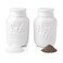 Comfify Mason Jar Salt and Pepper Shakers Set“ 3.5 oz White Ceramic