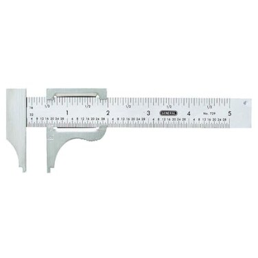 General Tools General Tool 729 Pocket Caliper 0-4" Range729 ,42581