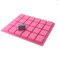 X-Haibei Rectangle Mini Small Guest Baby Bath Shower Plain Sample Soap Bar Chocolate Silicone Mold 0.5oz per Cell