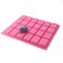 X-Haibei Rectangle Mini Small Guest Baby Bath Shower Plain Sample Soap Bar Chocolate Silicone Mold 0.5oz per Cell