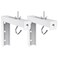 WALI Universal Projector Screen Ceiling Mount, Holds up to 66 lbs