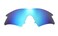 NicelyFit Polarized Replacement Lenses for Oakley M Frame Sweep Sunglasses ,Ice Blue Mirror