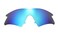 NicelyFit Polarized Replacement Lenses for Oakley M Frame Sweep Sunglasses ,Ice Blue Mirror