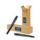 TRQ Rear Shock Absorber Set