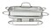 Cuisinart Classic Entertaining Collection 12-Inch, 5-Quart Stainless Rectangular Buffet Server, 7BSRT-31