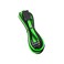CableMod Pro ModMesh Sleeved 8-pin PCI-e Extension ,BlackLight Green, 45cm
