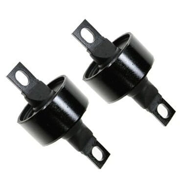 TRQ Rear Lower Trailing Arm Bushing Pair Set