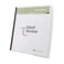 GBC Quartet Slide 'n Bind Frosted Report Covers, Clear, 10 Covers per Pack ,W67504