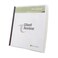 GBC Quartet Slide 'n Bind Frosted Report Covers, Clear, 10 Covers per Pack ,W67504