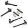 TRQ Front Inner and Outer Tie Rod Set 6 Piece