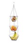 Fox Run Three Tier Hanging Wire Baskets, 11 x 11 x 6.75 inches, Chrome