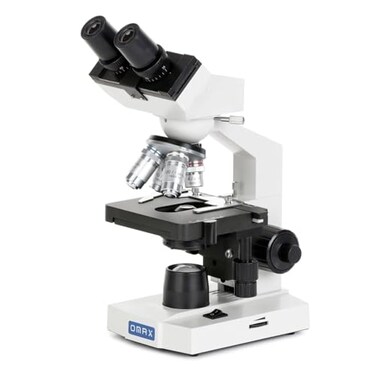 AmScope OMAX M82ES Binocular Compound Microscope, 40X-2000X