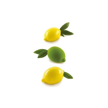 Silikomart Lemon--Lime-120 Silicone Mold with Plastic Supporter