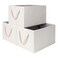 StorageWorks Fabric Storage Bins with Rope Handles, Beige, Extra Large