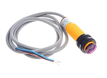 NOYITO E3F-DS30P1 Diffuse Reflection Infrared Obstacle Avoidance Sensor Induction Distance 30cm Adjustable 6-36V Proximity Switch Proximity Sensors - PNP NO