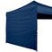 ABCCANOPY Instant Canopy SunWall 10x10 FT No Frame or Top, Navy Blue