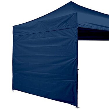 ABCCANOPY Instant Canopy SunWall 10x10 FT No Frame or Top, Navy Blue