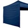 ABCCANOPY Instant Canopy SunWall 10x10 FT No Frame or Top, Navy Blue