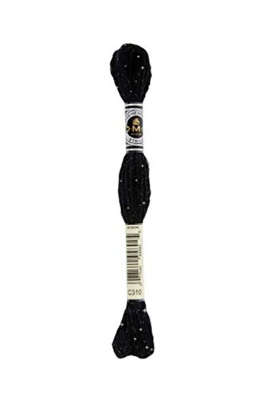 DMC 6-Strand Etoile Embroidery Floss 8.7yd - Black