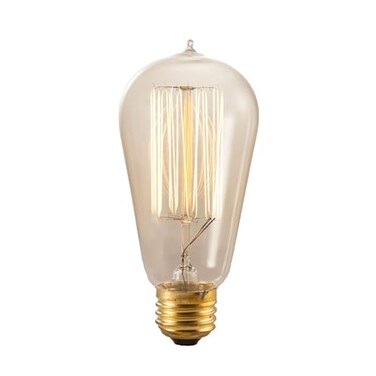 Bulbrite 134019 40W Nostalgic Edison Squirrel Cage-Style Bulb