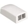 Panduit NK2BXWH-A 2-Port Surface Mounting Box for LD3/LD5 Fitting, White