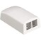 Panduit NK2BXWH-A 2-Port Surface Mounting Box for LD3/LD5 Fitting, White