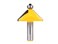 YONICO Router Bits Edge Forming Chamfer 45 Degree 1/2-Inch Shank 13916