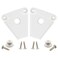 NeverBreak Parts - 2 Pack White Igloo Cooler Replacement LatchesReplacement Parts Kit Includes Posts and ScrewsHigh Strength Igloo Cooler Latches