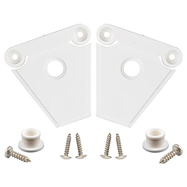 NeverBreak Parts - 2 Pack White Igloo Cooler Replacement LatchesReplacement Parts Kit Includes Posts and ScrewsHigh Strength Igloo Cooler Latches