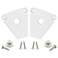 NeverBreak Parts - 2 Pack White Igloo Cooler Replacement LatchesReplacement Parts Kit Includes Posts and ScrewsHigh Strength Igloo Cooler Latches