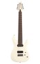 Schecter C-8 DELUXE Satin White 8-String Solid-Body Electric Guitar, Satin White