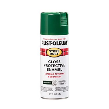 Rust-Oleum Stops Rust Spray Paint, Gloss Hunter Green